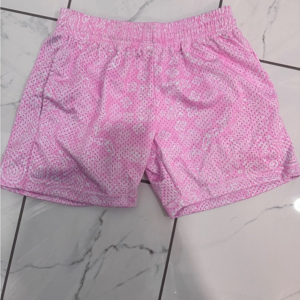 Pink bandana shorts